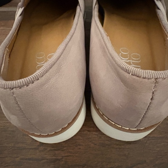 Franco Sarto Women's Beige Slip-On Loafers - Picture 6 of 6